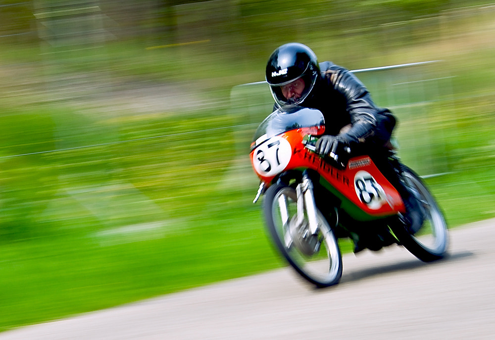 Canon EF 28-300mm F3.5-5.6L IS USM sample photo. Old motor bike race rockanje photography