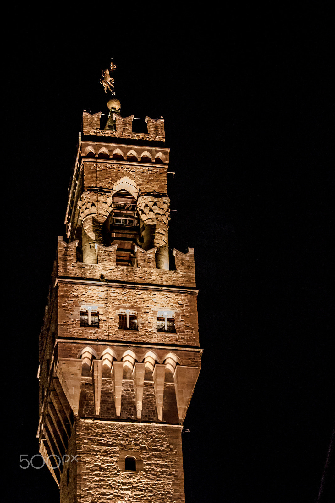 Canon EF-S 55-250mm F4-5.6 IS STM sample photo. Torre di palazzo della signoria photography