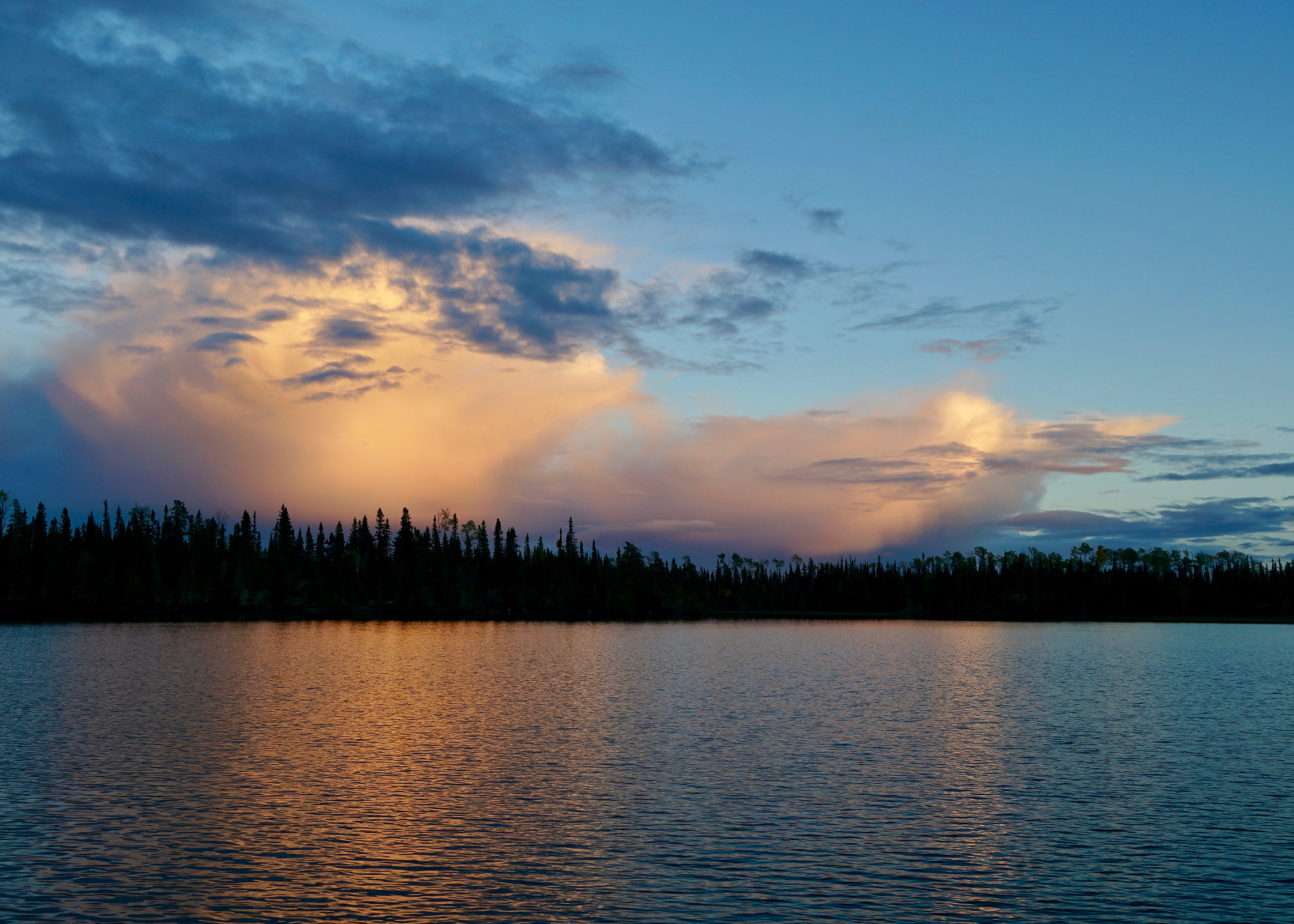 Sony a7R II + Sony Vario Tessar T* FE 24-70mm F4 ZA OSS sample photo. Late afternoon thunderstorm by o'sullivan lake photography