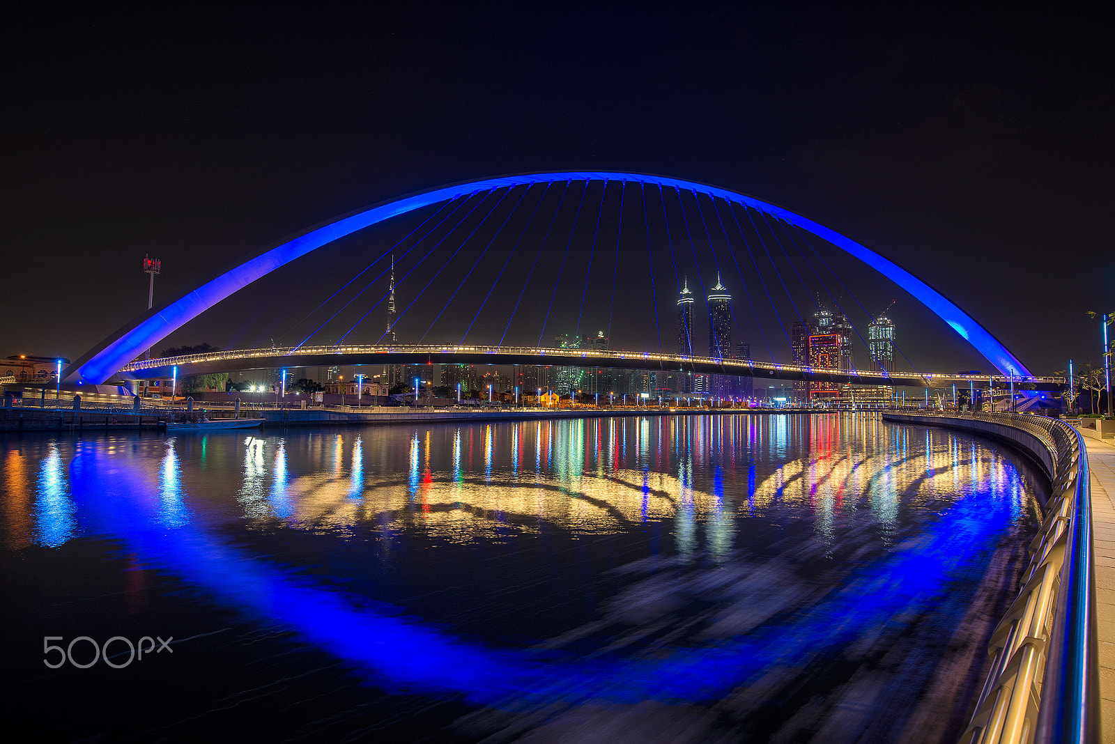 Nikon AF-S Nikkor 18-35mm F3.5-4.5G ED sample photo. Dubai water canal photography