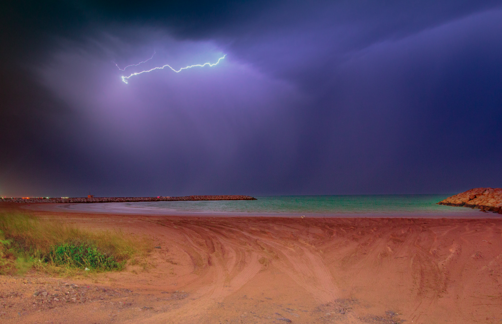Canon EOS 60D sample photo. Thunder lightning photography
