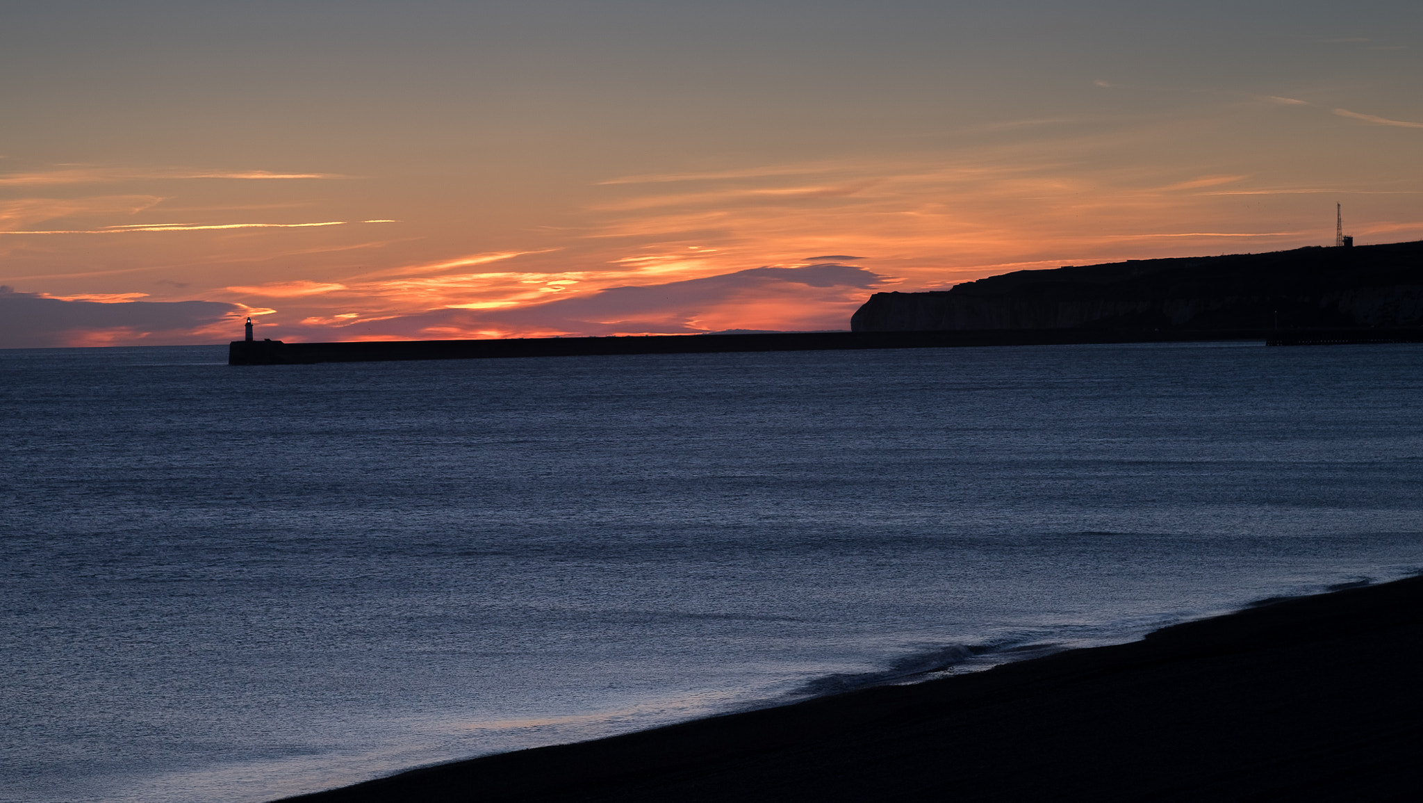 Fujifilm X-T1 sample photo. East pier (of ) newhaven photography