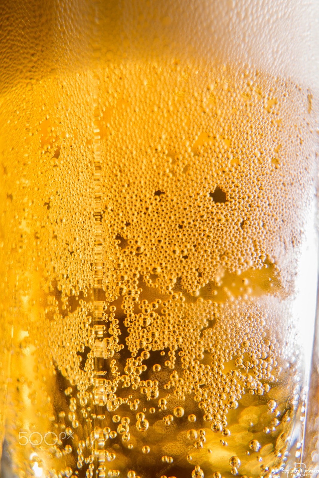 Sony a7R sample photo. Beer bubbles photography