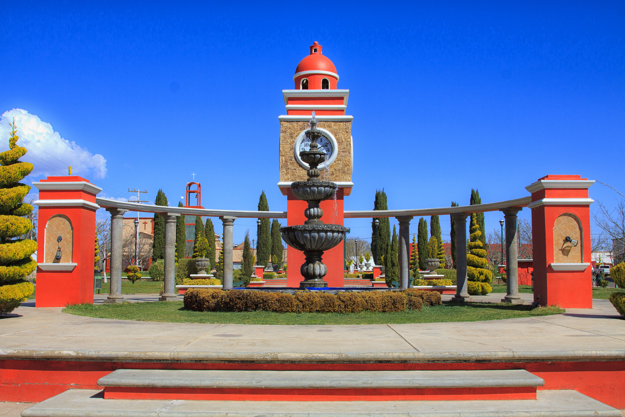 Canon EOS 50D + Canon EF 24-105mm F4L IS USM sample photo. Plaza presidencial, mx-chh photography
