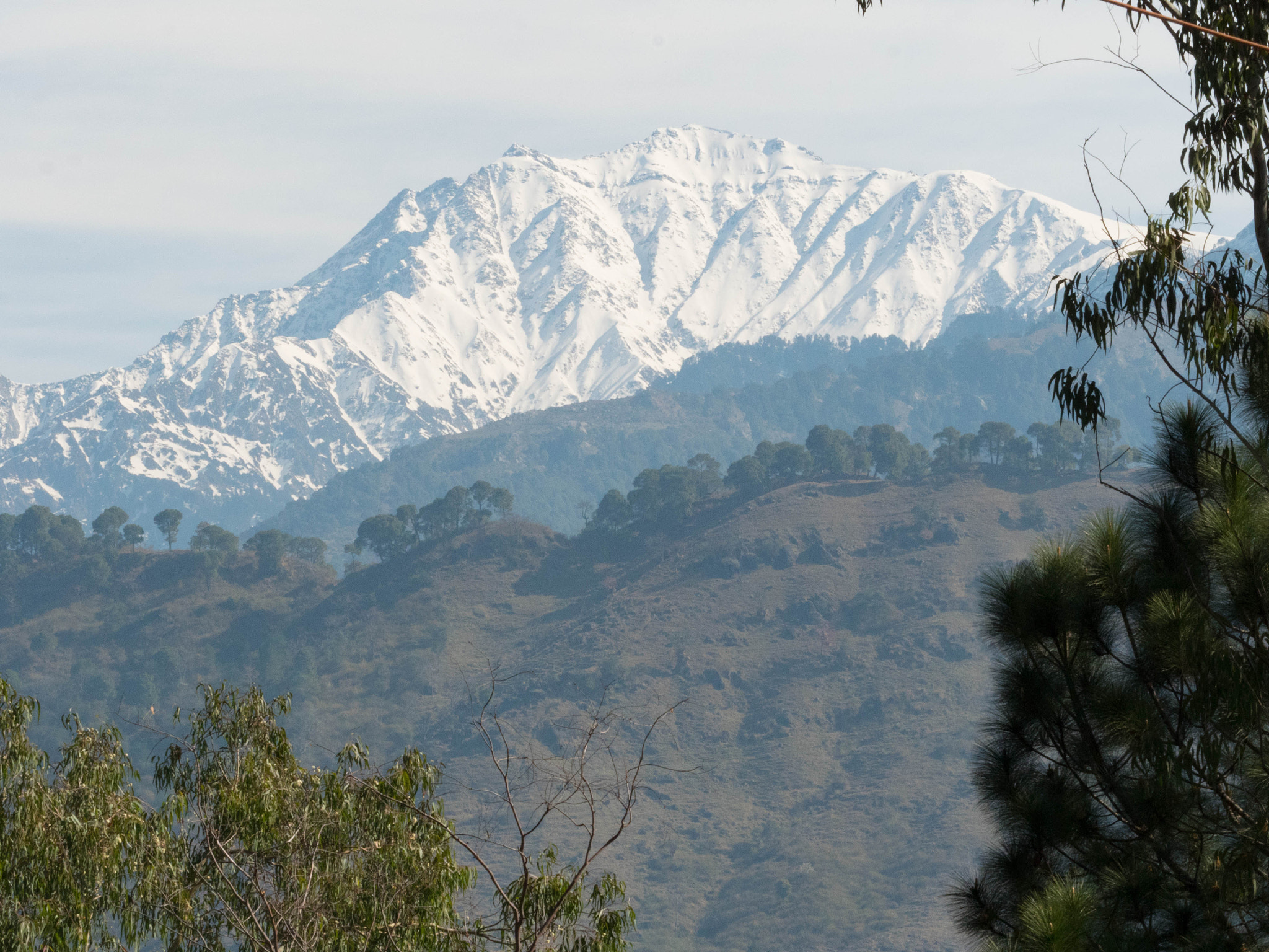 Panasonic Lumix DMC-GH4 + Olympus M.Zuiko Digital ED 40-150mm F2.8 Pro sample photo. Dhauladhar range #3 photography