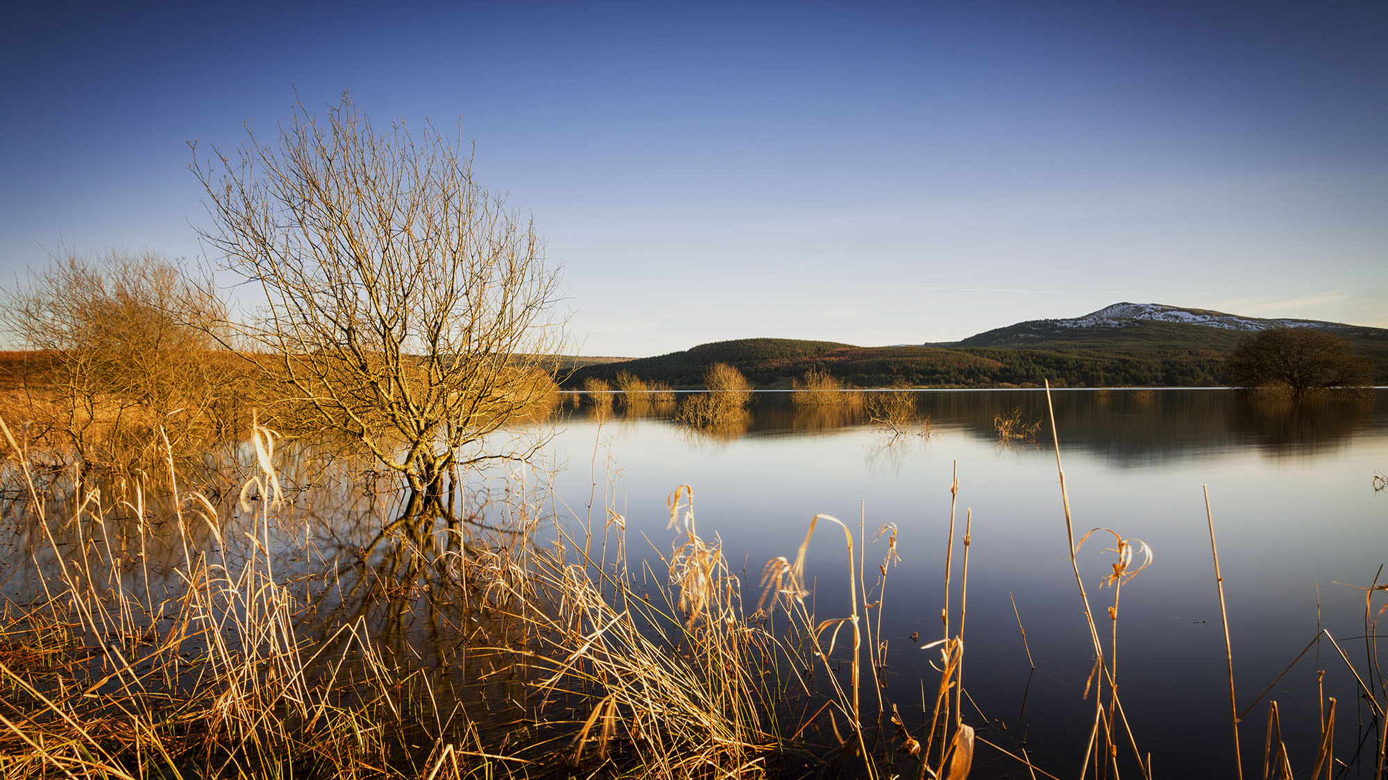 Nikon D7200 sample photo. Carron valley reservoir photography