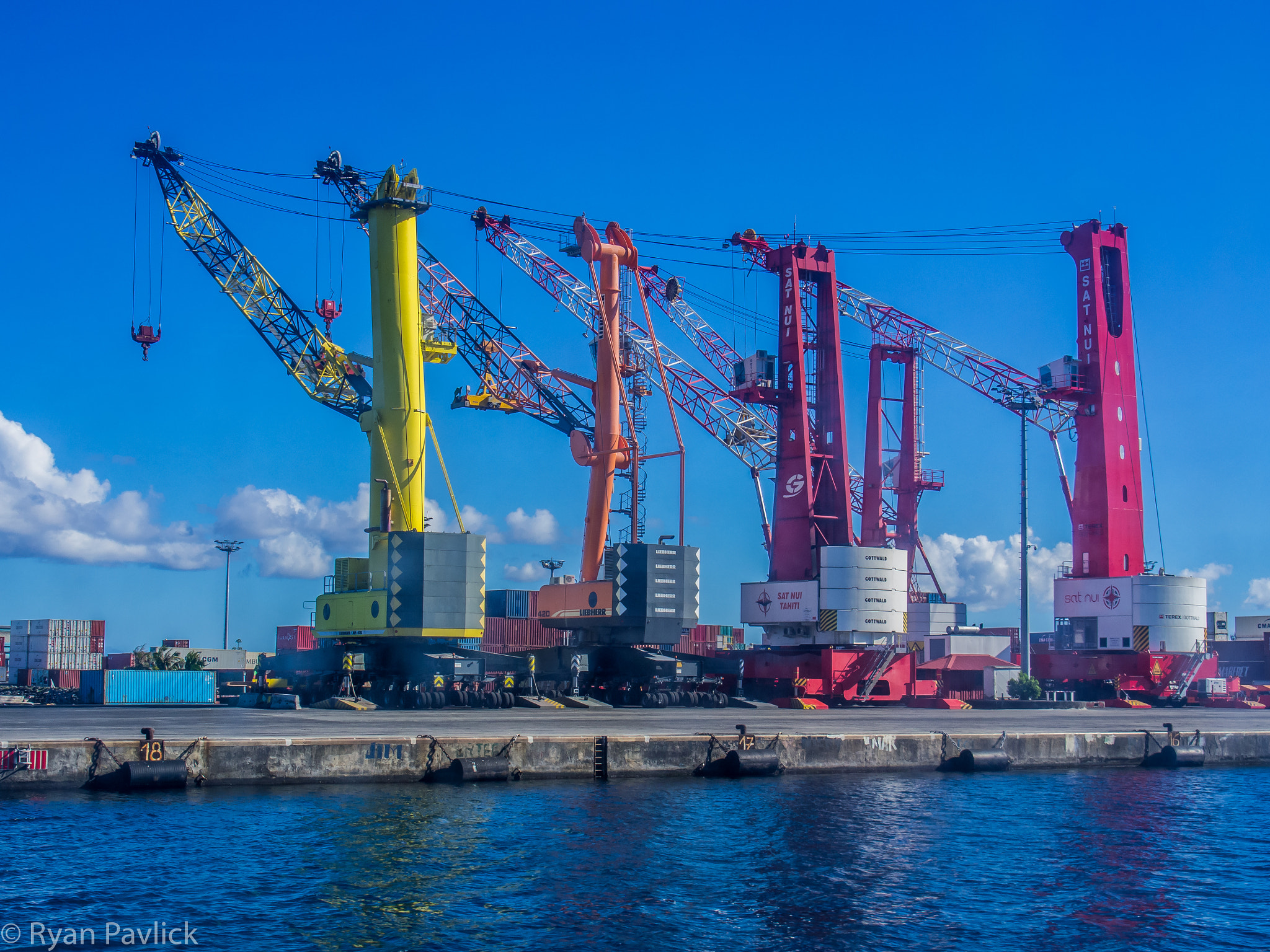 Olympus OM-D E-M5 sample photo. Colorful cranes photography
