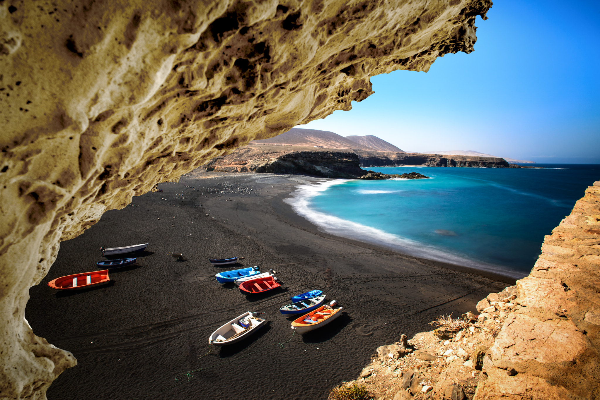 Nikon AF-S Nikkor 17-35mm F2.8D ED-IF sample photo. Ajuy feurteventura photography