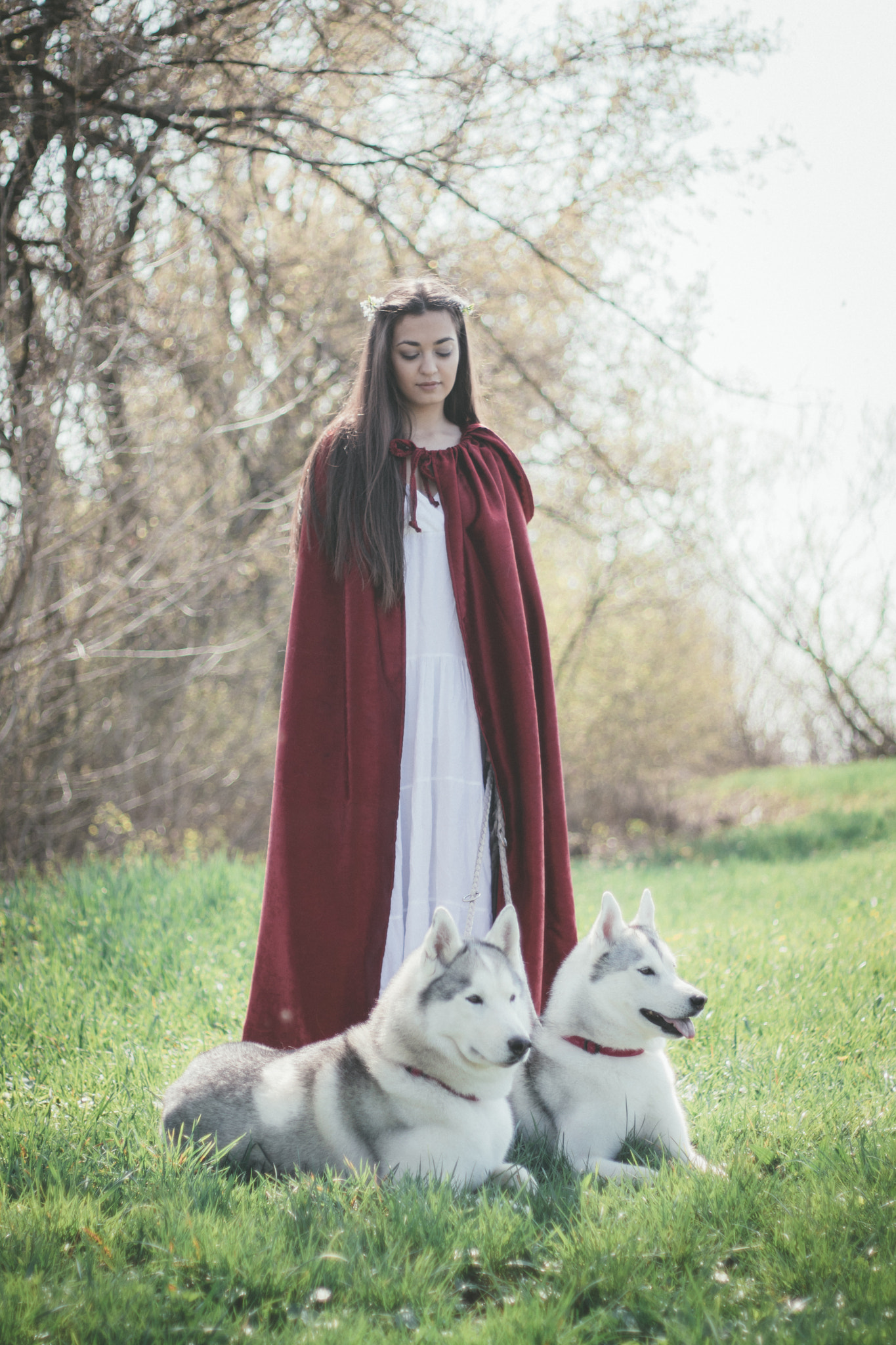 Canon EOS 80D + Canon EF 50mm F1.8 II sample photo. Little red riding hood photography