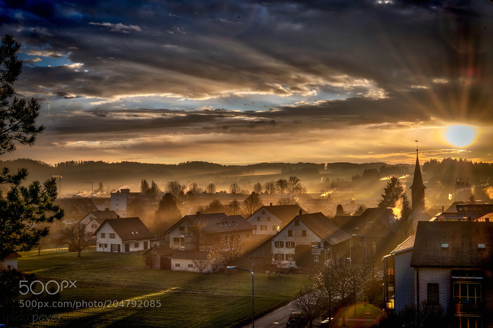 Nikon D5 sample photo. Morgenstimmung hdr photography