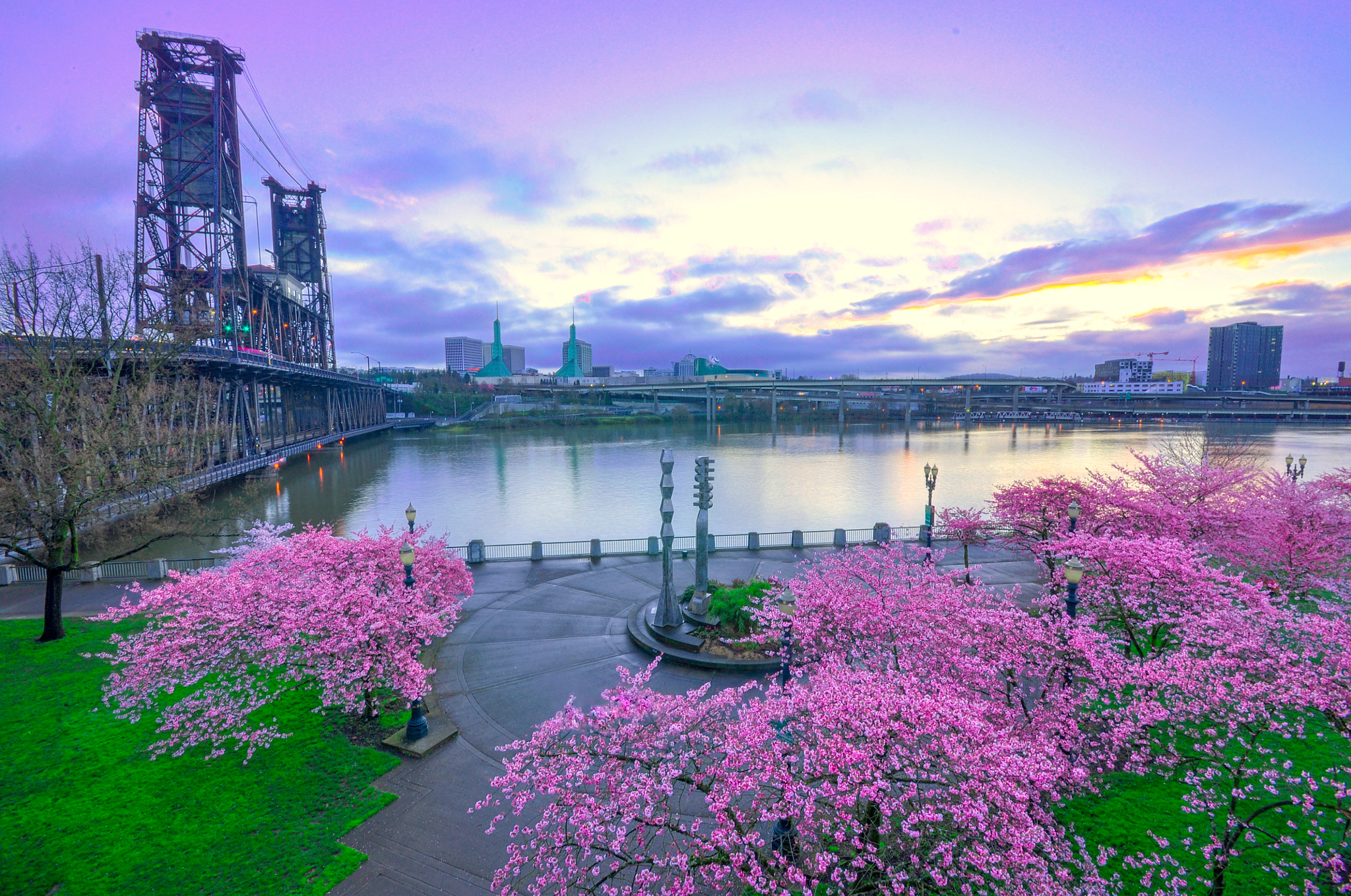 Sigma 10-20mm F4-5.6 EX DC HSM sample photo. Waterfront spring photography