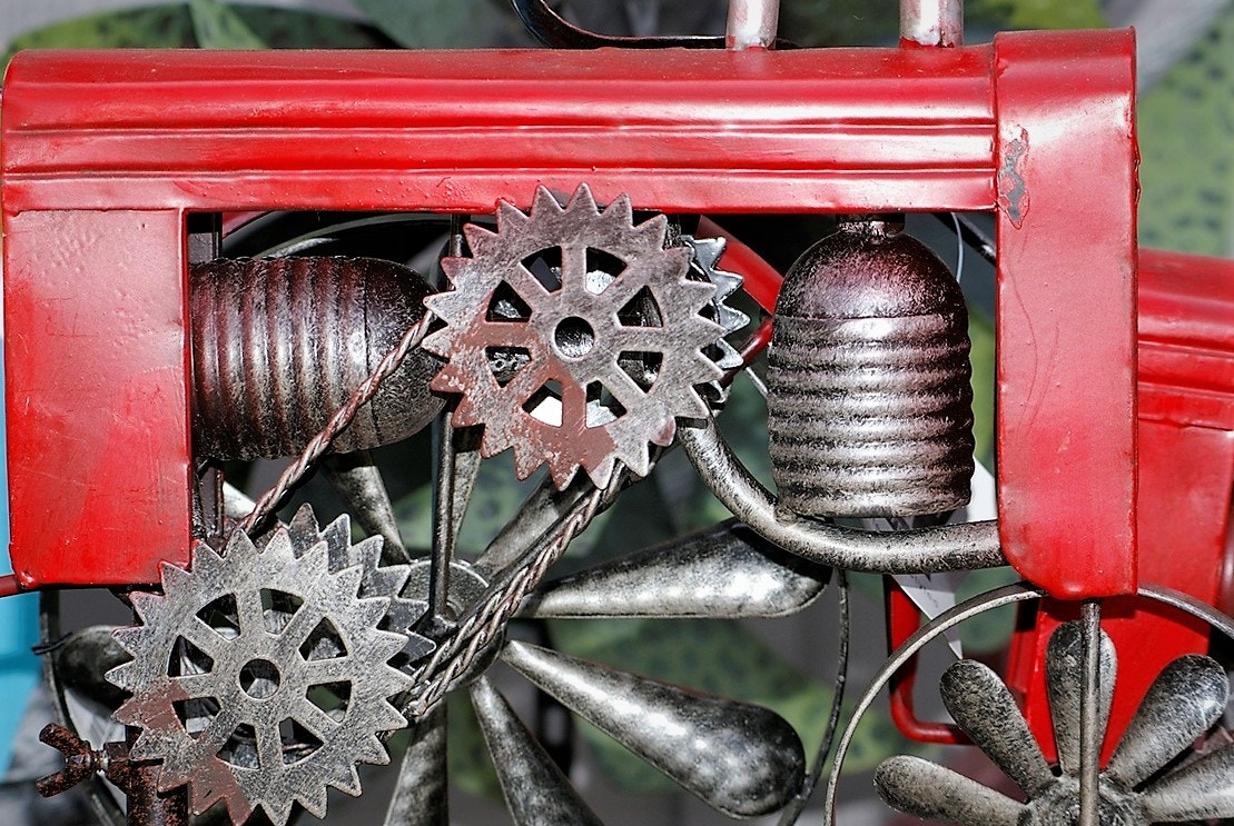 Pentax K100D Super sample photo. Impromptu farm tractor. photography