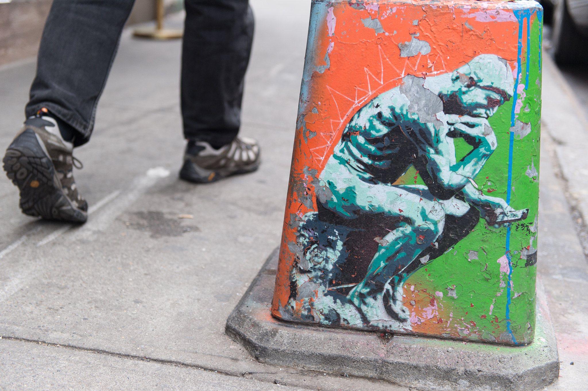 Nikon Df sample photo. The thinker photography