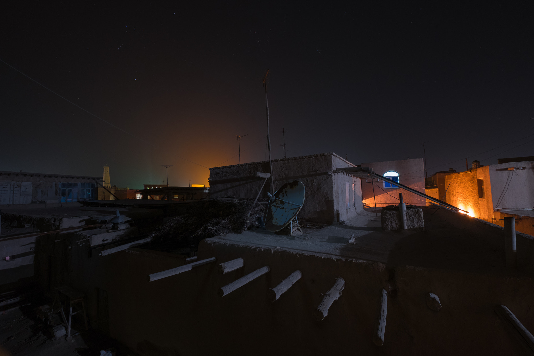 Fujifilm X-T20 + Fujifilm XF 10-24mm F4 R OIS sample photo. Night on the outskirts of khiva... photography