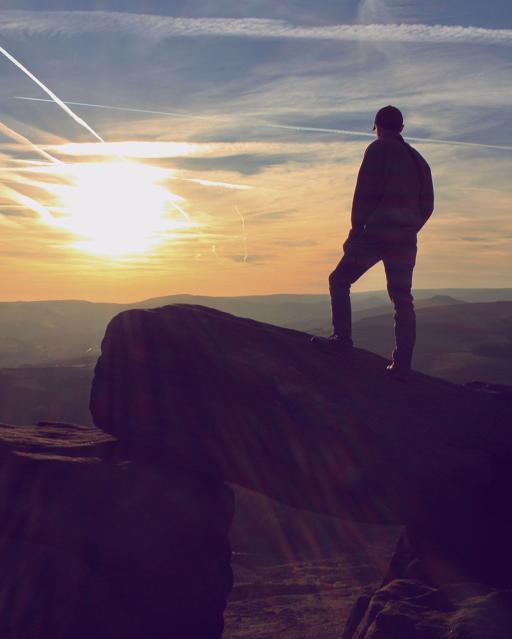 Canon EF-S 24mm F2.8 STM sample photo. Stanage edge, derbyshire photography