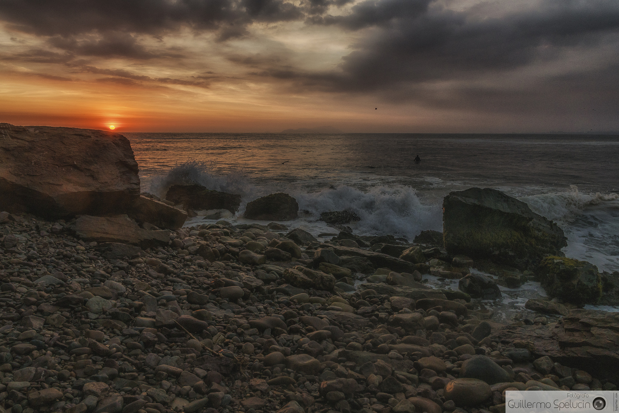 Sony a7R II sample photo. Sunset in la herradura beach photography