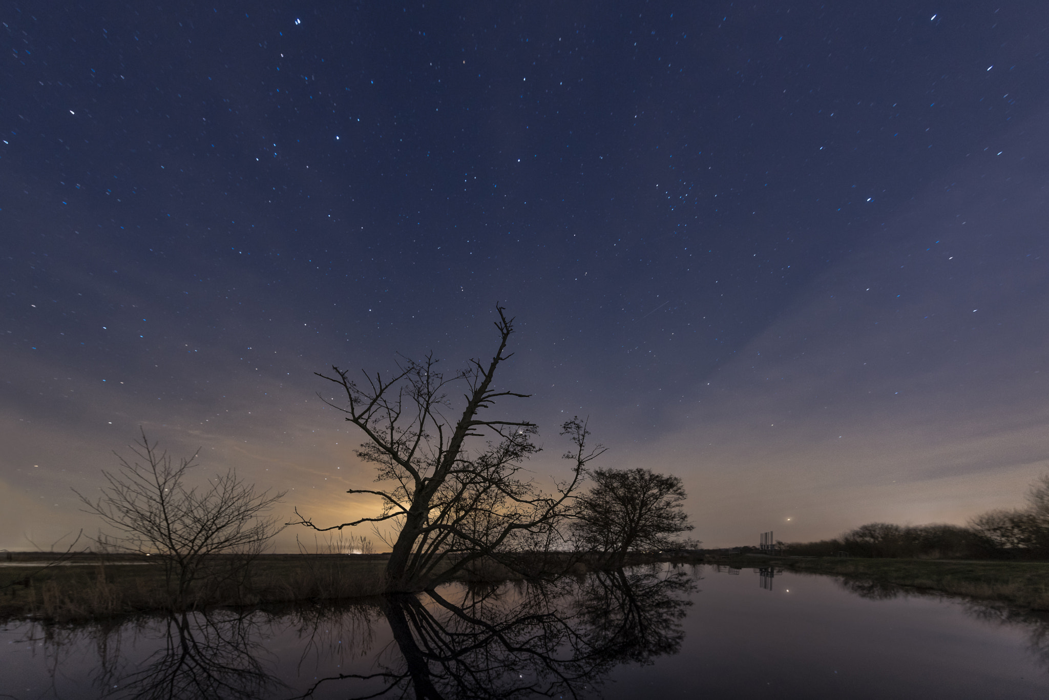 Canon EF 300mm f/2.8L sample photo. Nightscape at the moormeadows photography