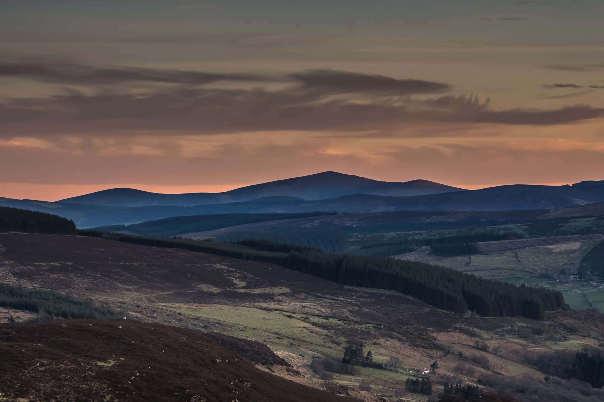 Nikon D7200 sample photo. Djouce co wicklow photography