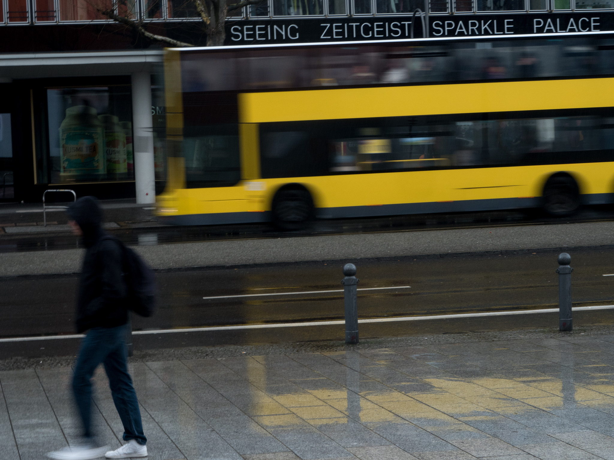 Olympus OM-D E-M5 II sample photo. Reflections of transport photography