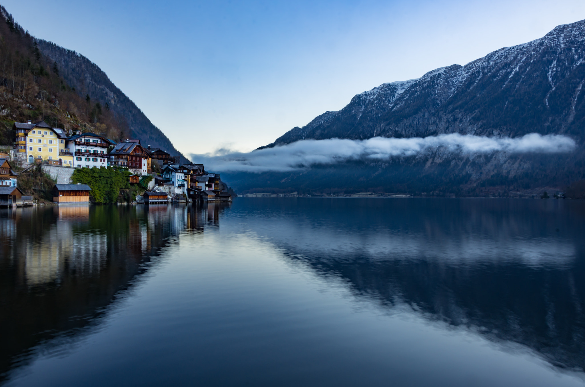 Pentax K-5 sample photo. Early morning in hallstatt photography