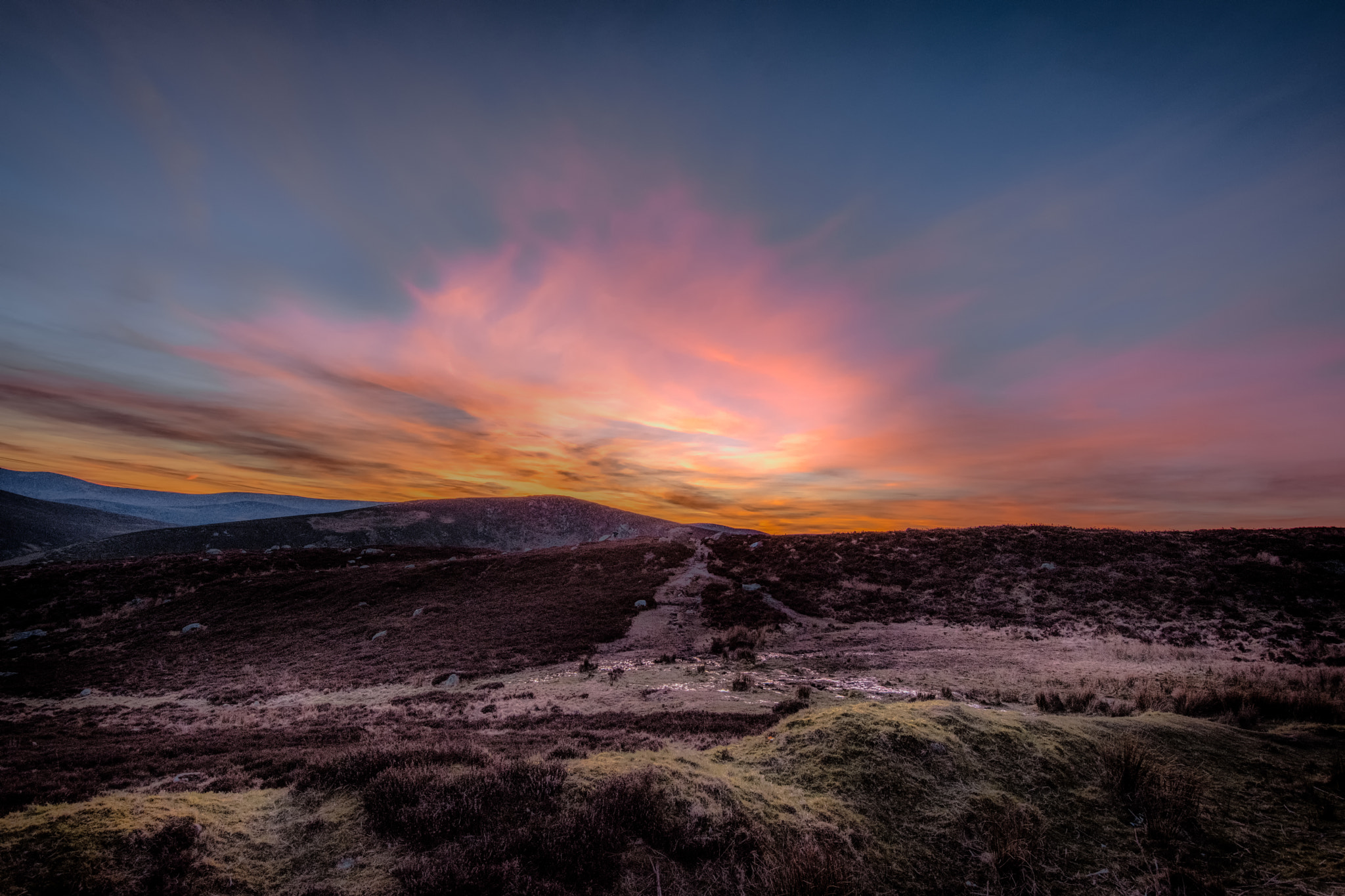 Nikon D7200 sample photo. Djouce co wicklow photography