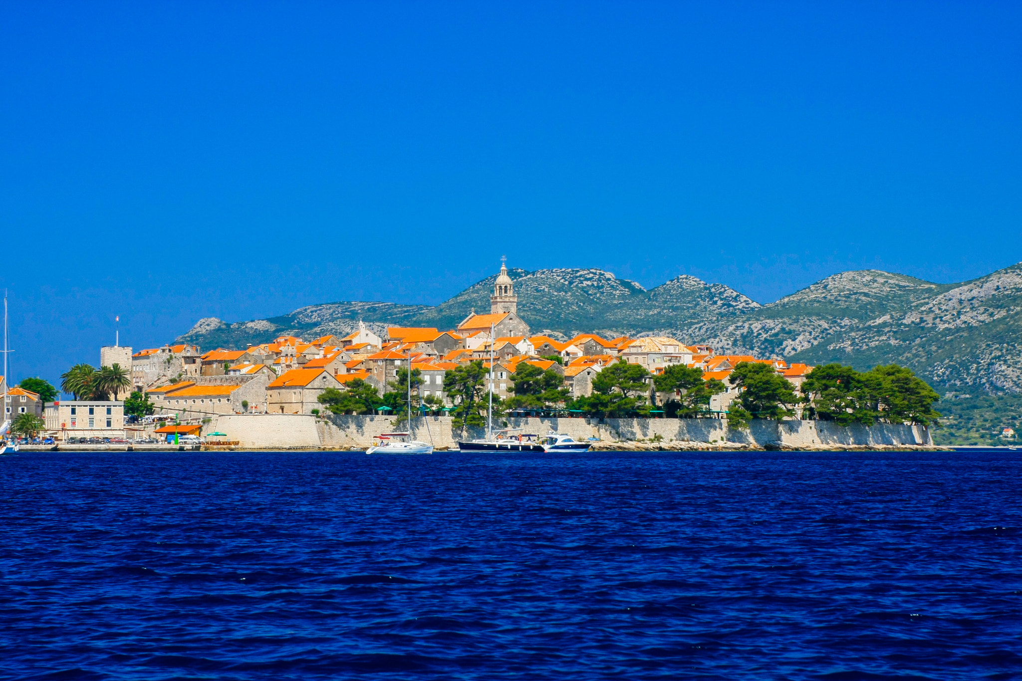 Canon EOS 40D + Sigma 17-70mm F2.8-4 DC Macro OS HSM sample photo. Korcula, croatia photography