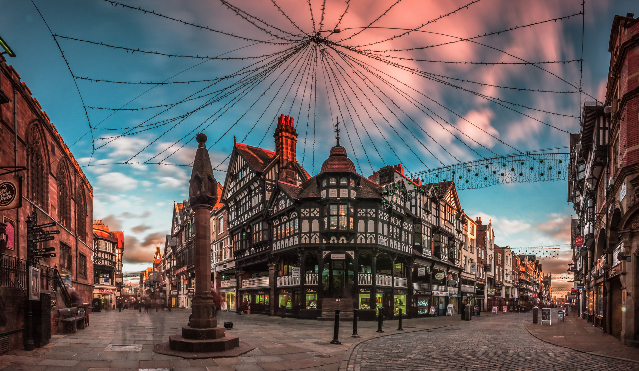 Canon EOS 7D + Sigma 10-20mm F4-5.6 EX DC HSM sample photo. Chester city center photography