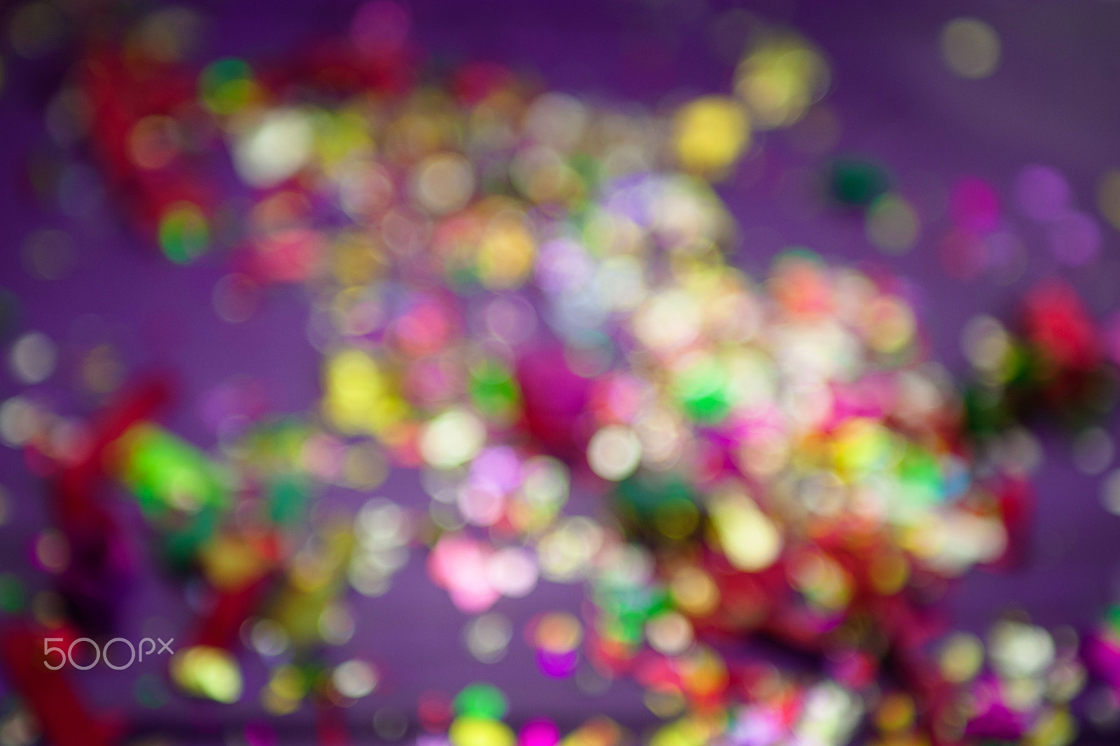 Nikon D700 sample photo. Concept of holiday. background is out of focus. colored confetti photography