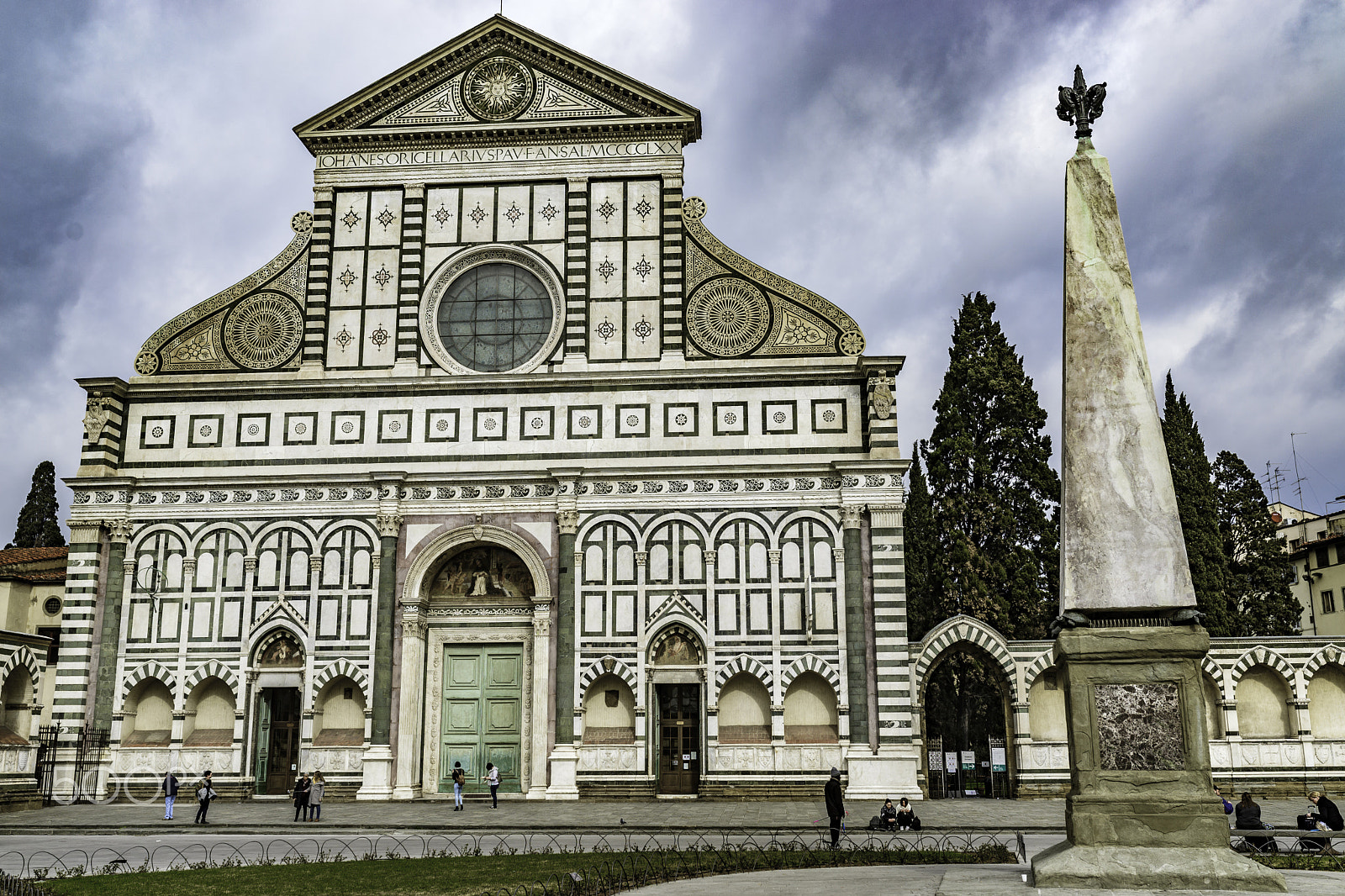 Nikon D610 + Sigma 35mm F1.4 DG HSM Art sample photo. Basilica di santa maria novella photography