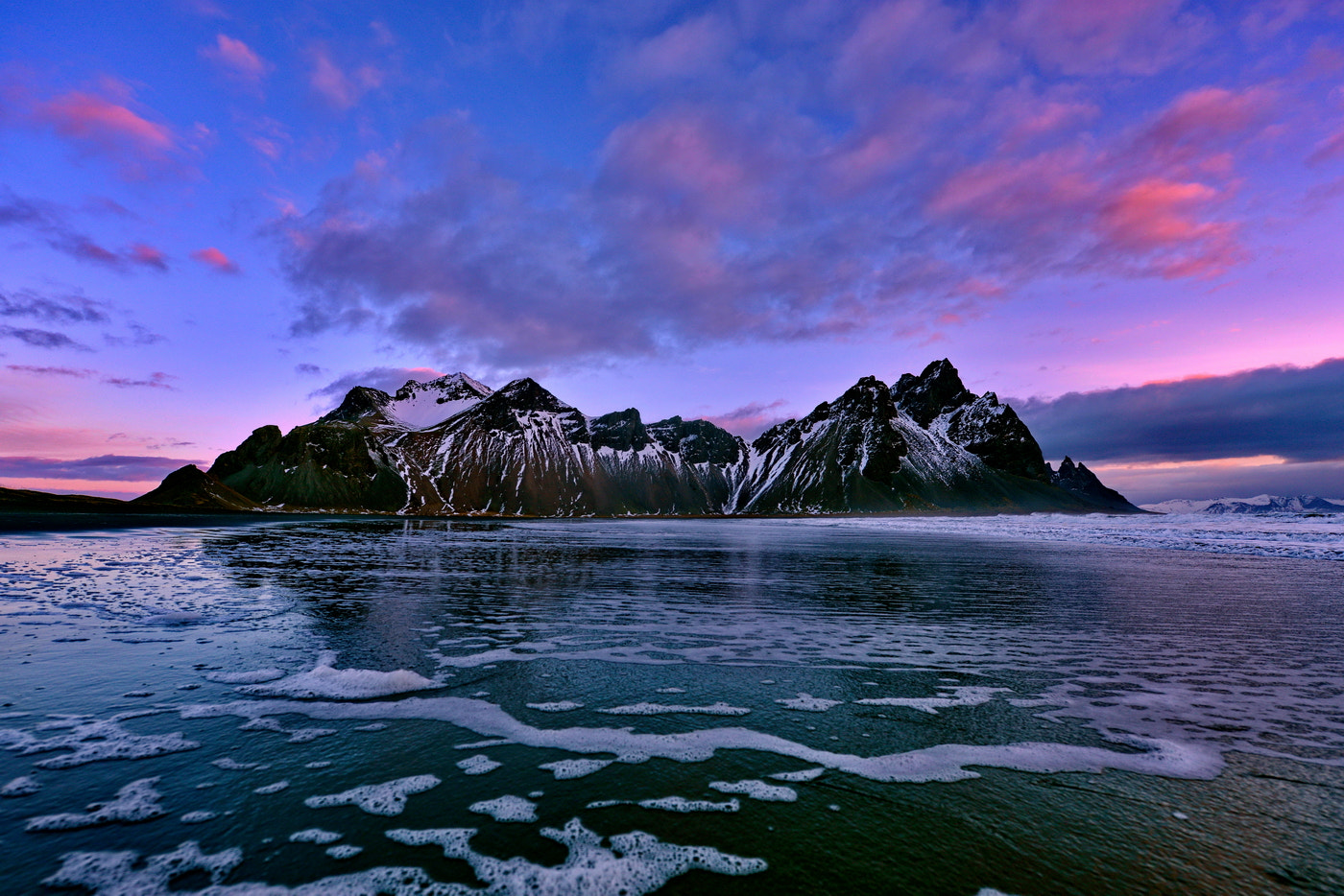 Nikon AF-S Nikkor 14-24mm F2.8G ED sample photo. Stokksnes photography