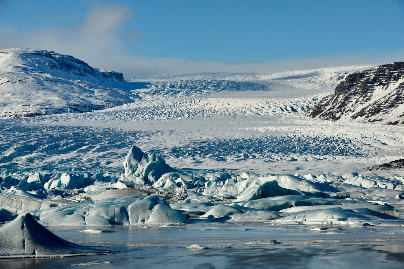 Nikon D800E sample photo. Hoffell glacier photography