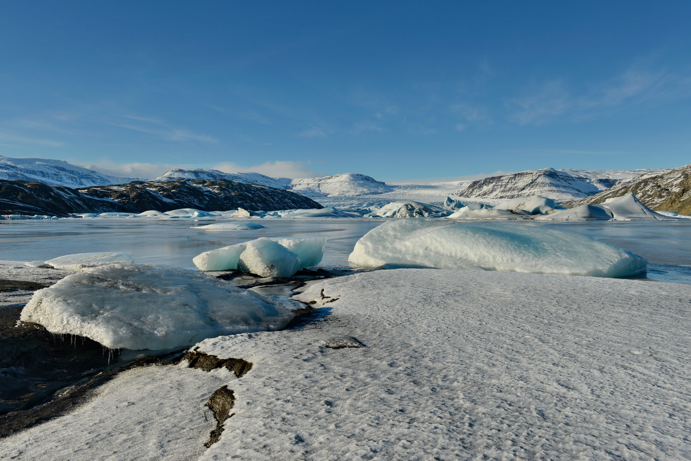 Nikon AF-S Nikkor 24-70mm F2.8G ED sample photo. Hoffell glacier photography