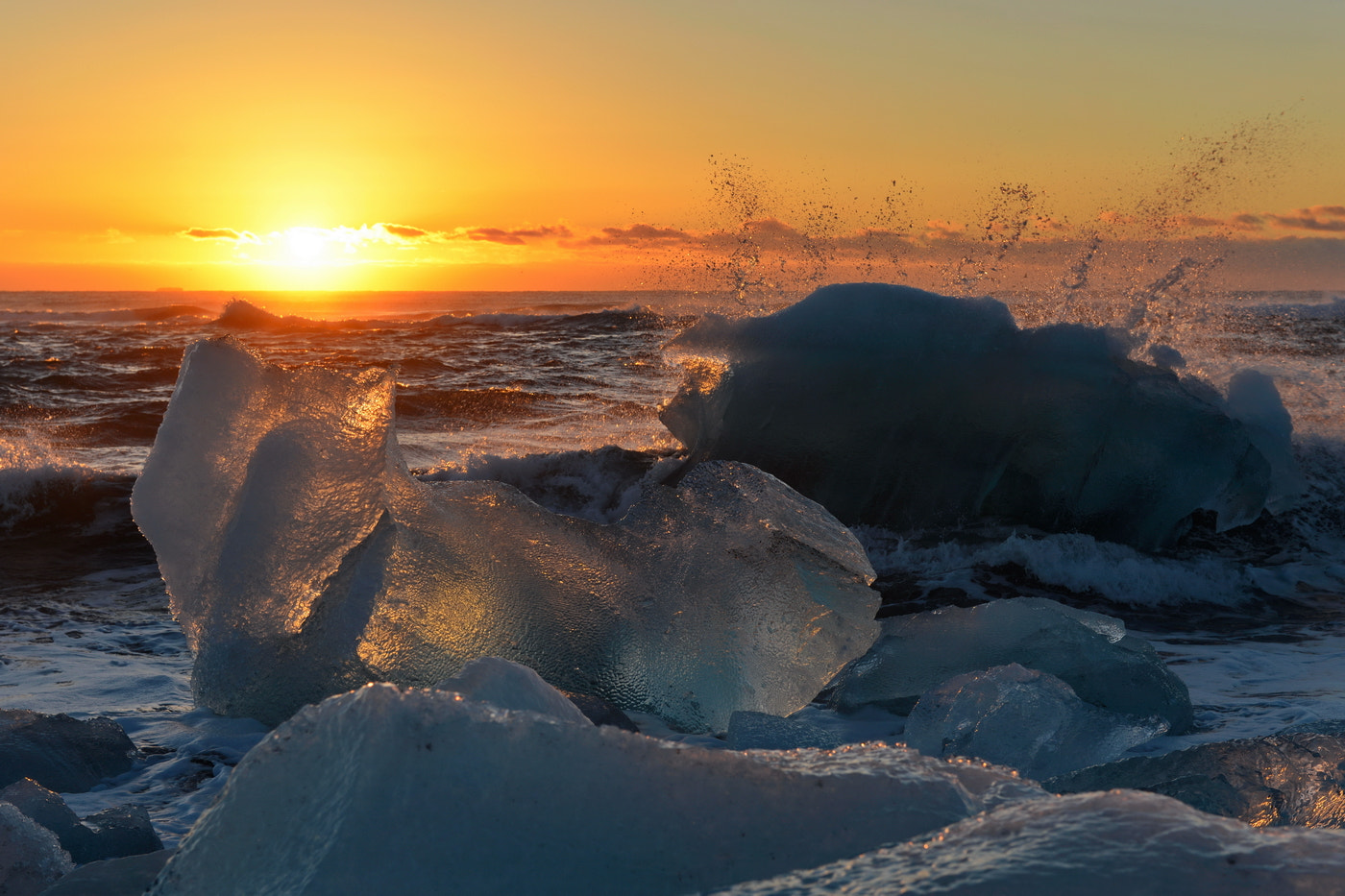 Nikon AF-S Nikkor 24-70mm F2.8G ED sample photo. Floating ice photography