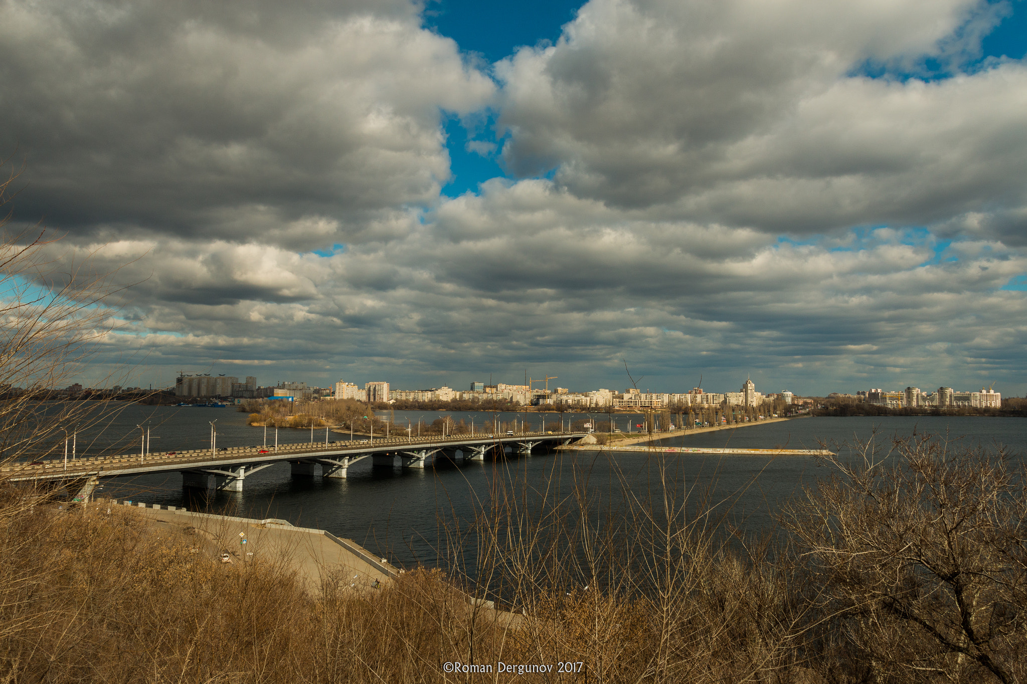 Canon EOS 70D + Canon EF 17-40mm F4L USM sample photo. Chernavsky bridge, voronezh, russia photography