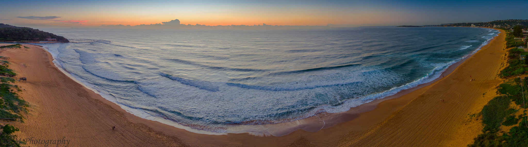 DJI FC550 + DJI MFT 15mm F1.7 ASPH sample photo. Narrabeen panoramic photography