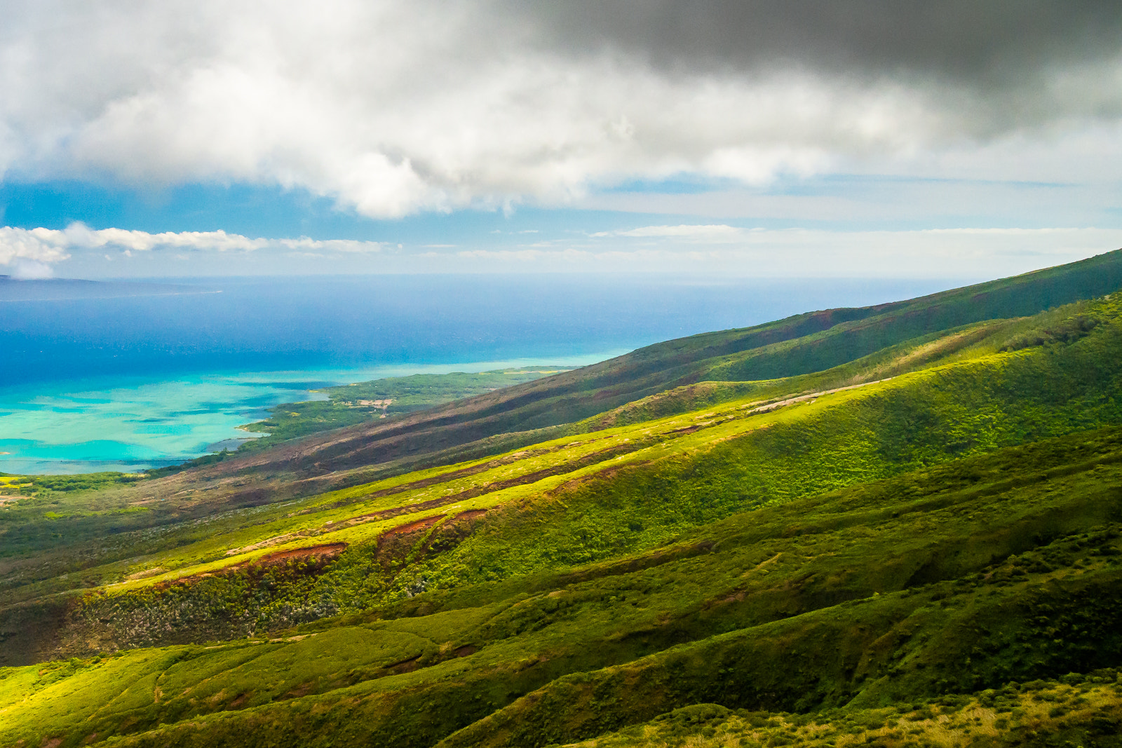 Olympus OM-D E-M5 + Olympus M.Zuiko Digital 14-42mm F3.5-5.6 II sample photo. Edge of molokai photography