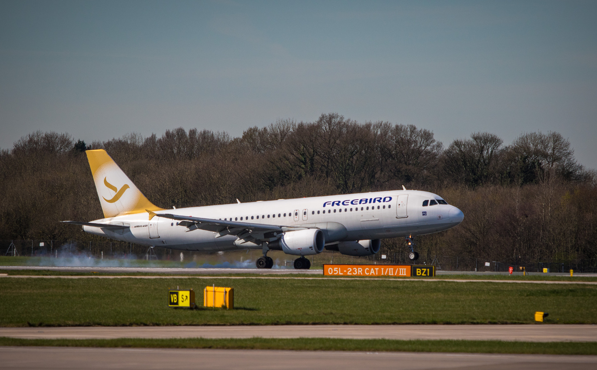 Canon EF 70-200mm F2.8L USM sample photo. Freebird airbus a320 tc-fbh photography
