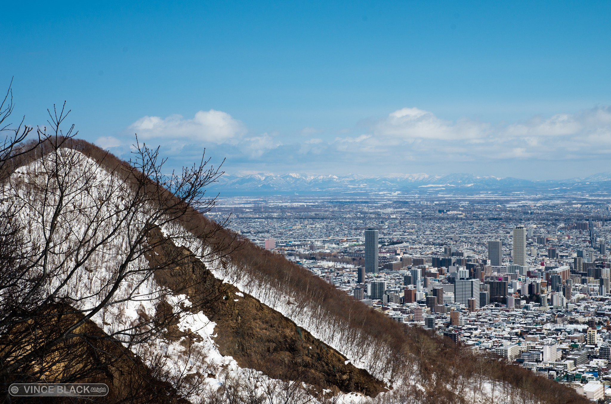 Pentax K-5 II sample photo. Mt. sankakuyama and sapporo city photography