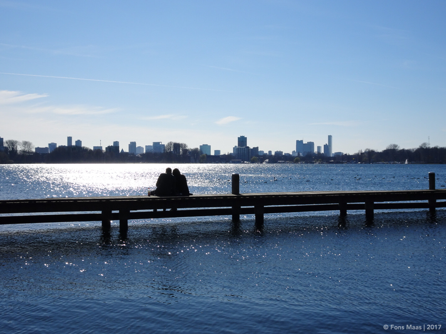 Sony DSC-HX90 + Sony 24-720mm F3.5-6.4 sample photo. Skyline lovers | rotterdam photography