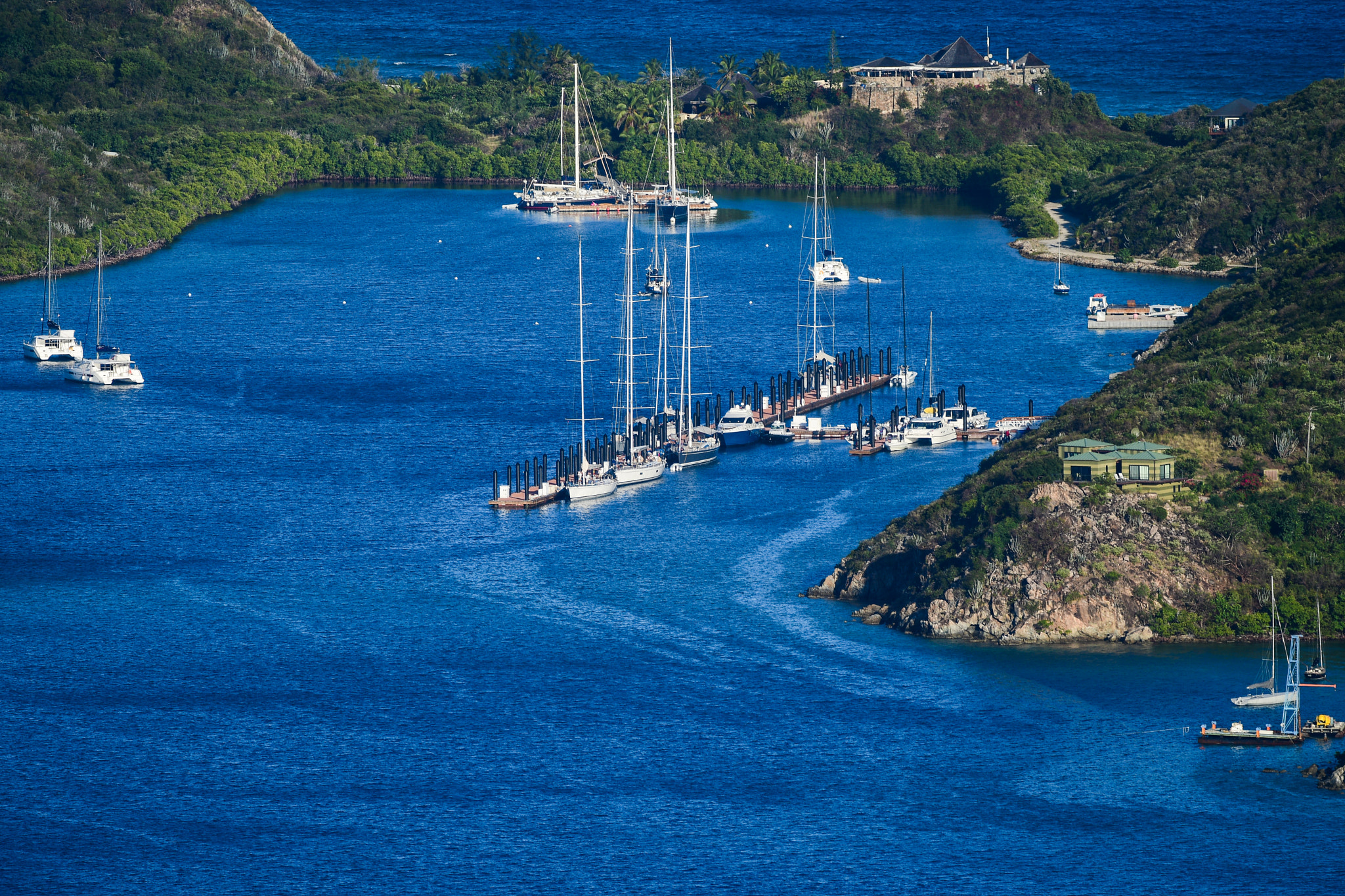 Sigma 150-600mm F5-6.3 DG OS HSM | C sample photo. Virgin island harbor photography