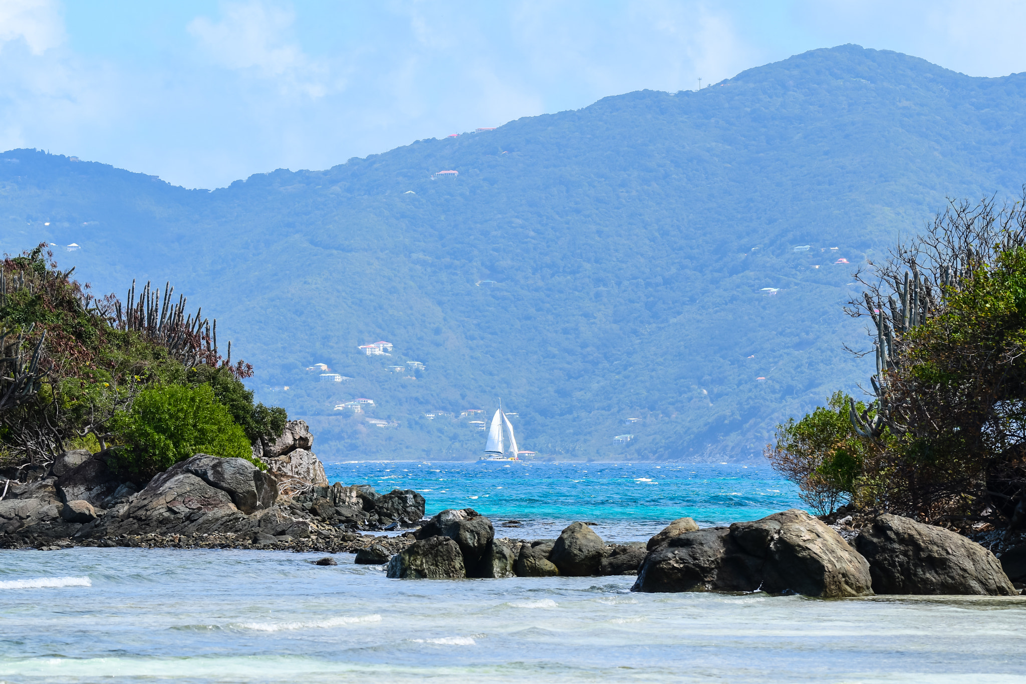 Nikon D500 sample photo. Virgin island beach photography