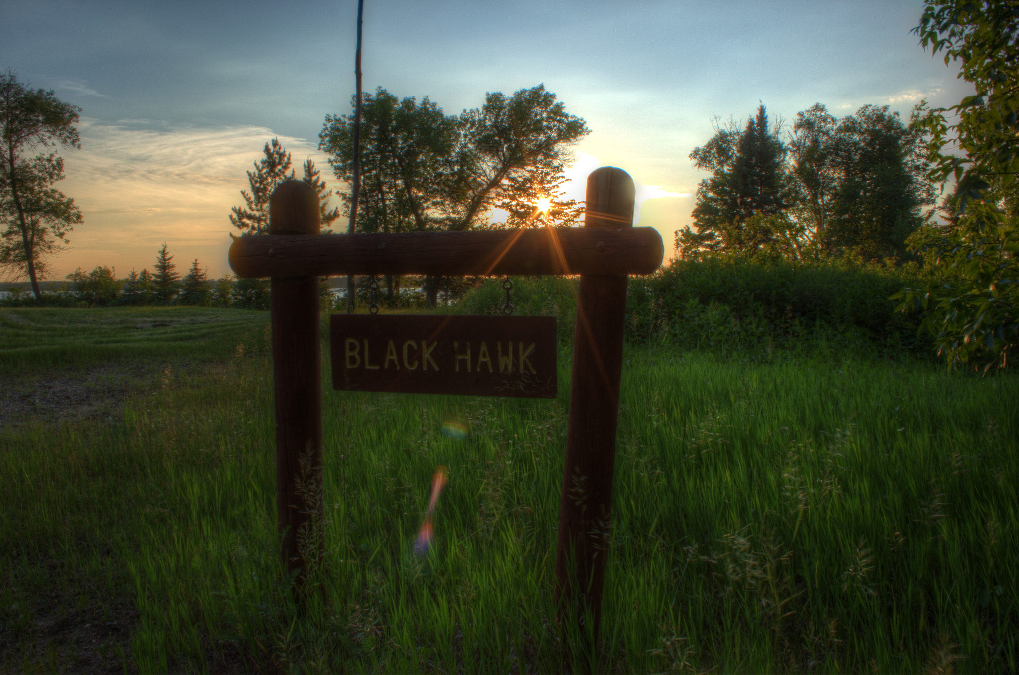 Canon EF-S 18-55mm F3.5-5.6 IS sample photo. Black hawk campsite photography