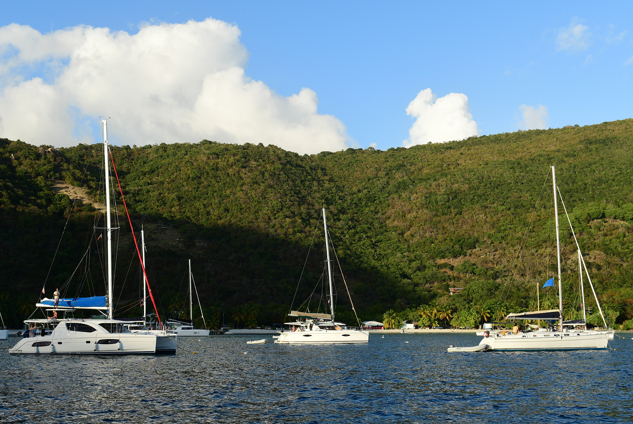 Nikon AF-S Nikkor 24-70mm F2.8G ED sample photo. Virgin island harbor photography