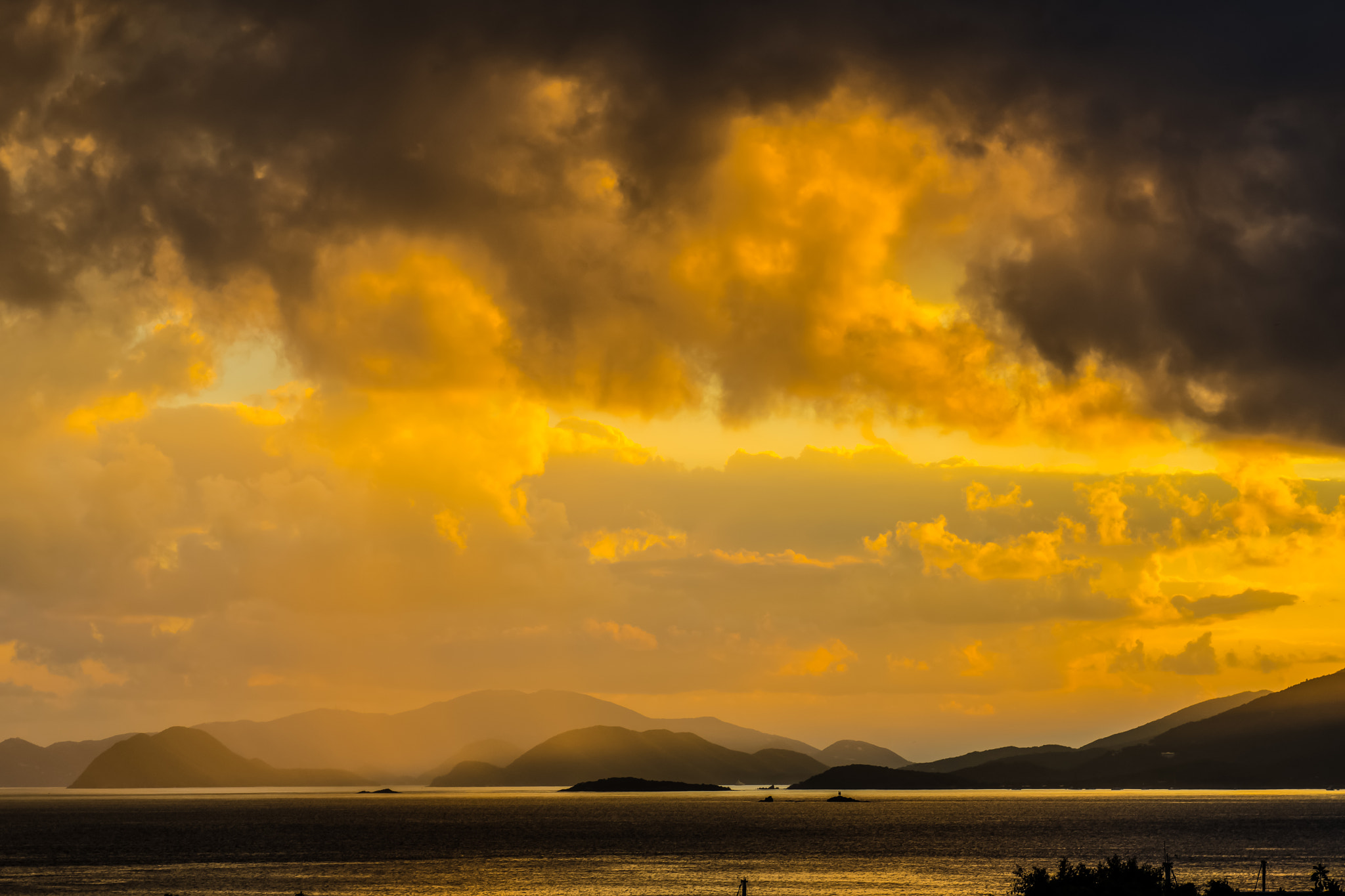 Nikon D500 sample photo. Virgin island sunrise photography