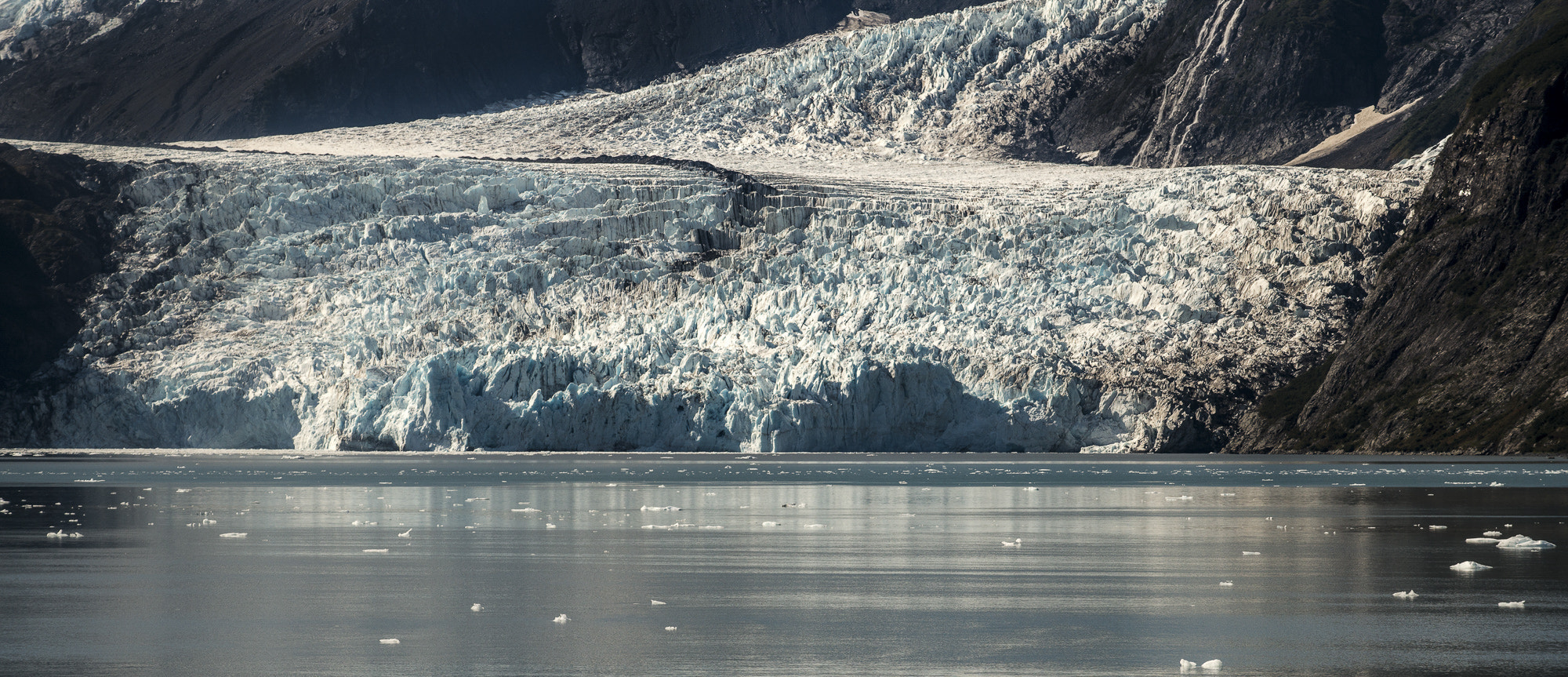Nikon AF-S Nikkor 70-200mm F4G ED VR sample photo. Disappearing alaska glacier valdez photography