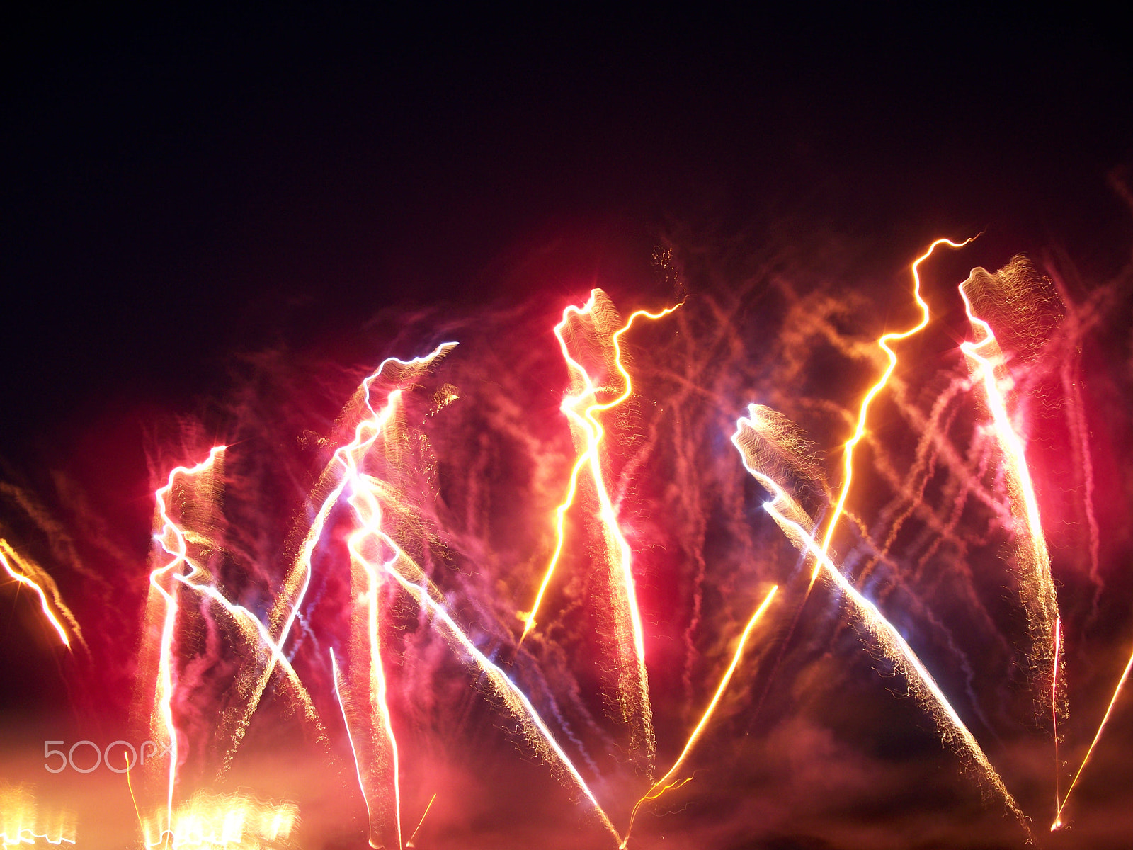 Kodak V1253 ZOOM DIGITAL CAMERA sample photo. Feuerwerk / fireworks photography