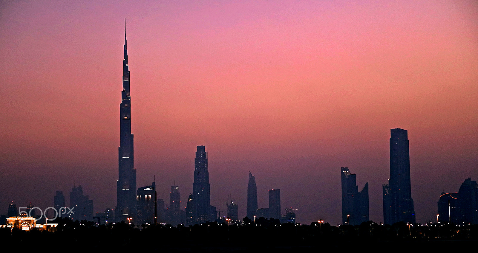 Canon EOS 5DS sample photo. Burj khalifa silhouette photography