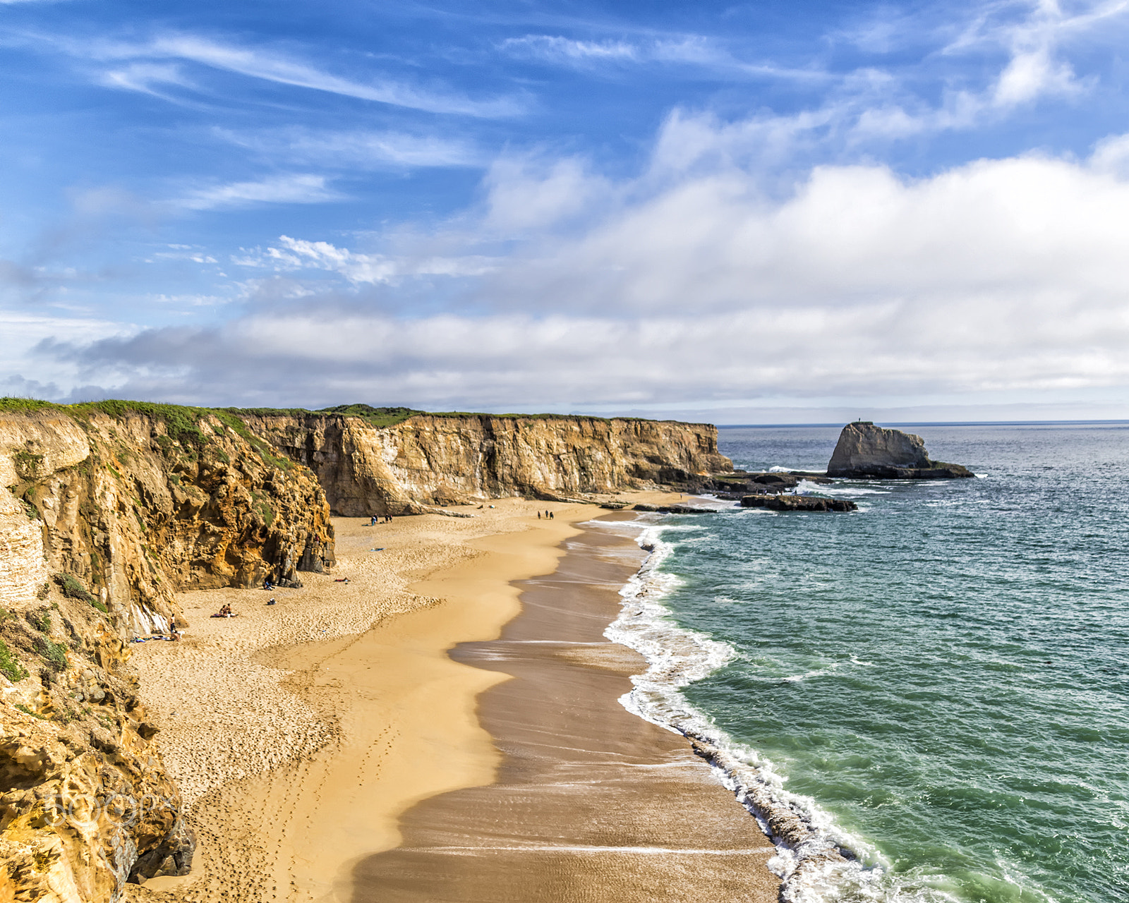 Canon EOS 7D Mark II sample photo. Beach at santa cruz photography