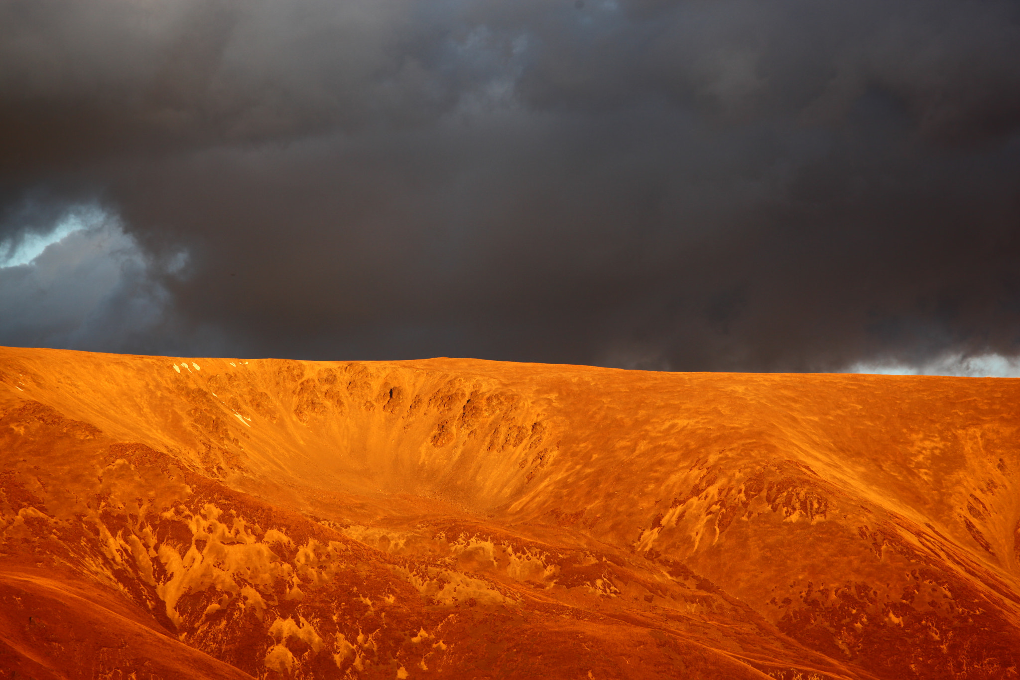 Canon EF 70-200mm F4L IS USM sample photo. Hawkdun sunset photography