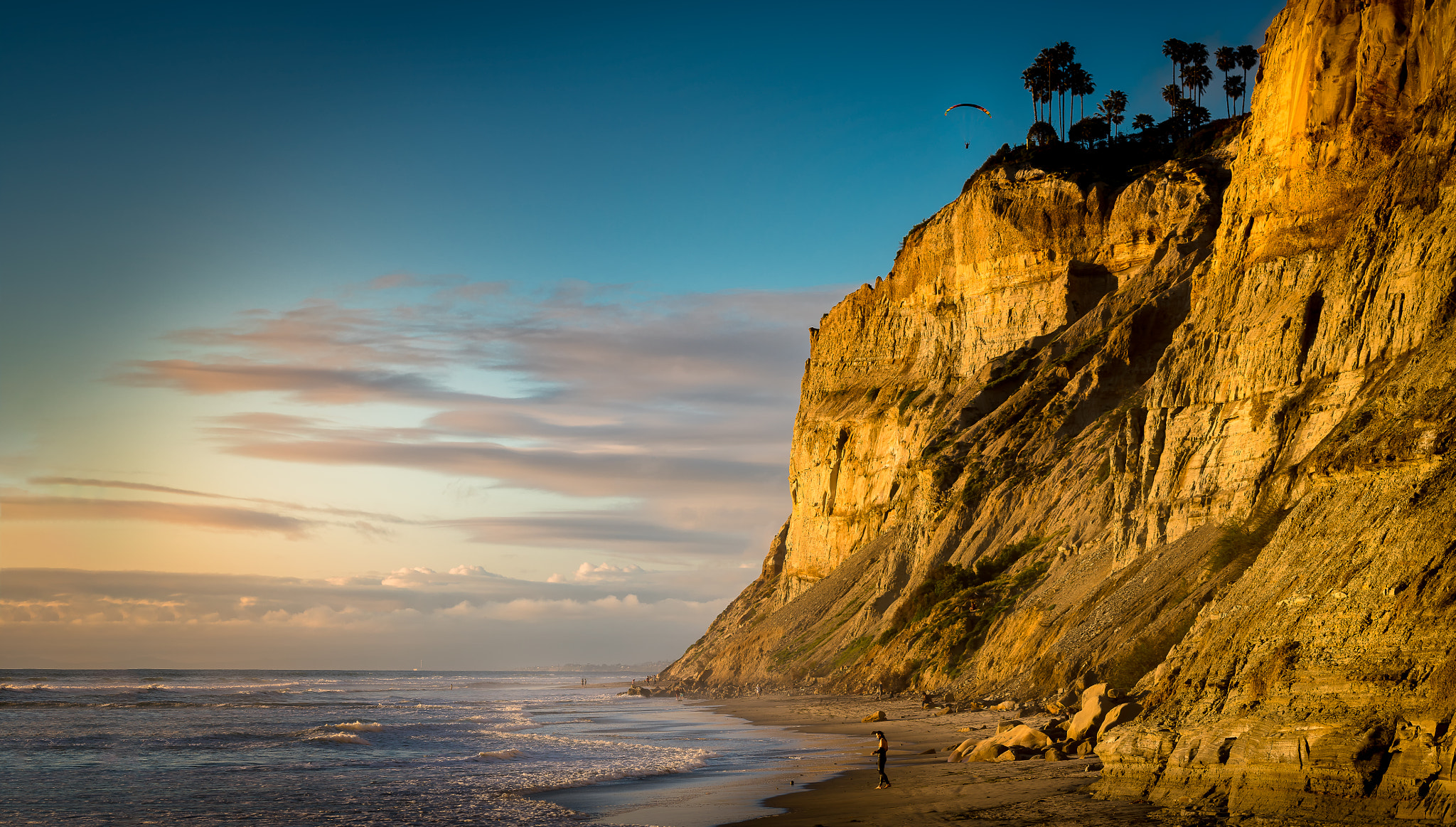 Sony a7R II sample photo. La jolla surf photography